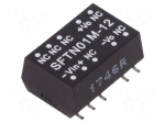 Converter: DC/DC | 1W | Uin: 10.8&divide;13.2VDC | Uout: 12VDC | Iout: 84mA | SMT