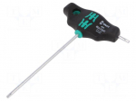 Screwdriver: standard | hex key | HEX 2.5mm | 400 | Overall len: 132mm
