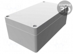 Enclosure: multipurpose | X: 90mm | Y: 160mm | Z: 60mm | 1554 | ABS | grey