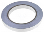 Tape: shielding | W: 12mm | L: 33m | Thk: 0.088mm | acrylic conductive