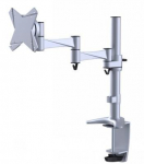 NEWSTAR FLAT SCREEN DESK MOUNT (CLAMP/GROMMET) 10-30" SILVER