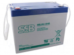 Re-battery: acid-lead | 12V | 75Ah | AGM | maintenance-free