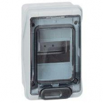 Cabinets PLEXO - IP 65 - IK 09 - 4 modules - 1 row