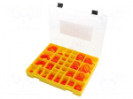 O-ring set | silicone | metric | 392pcs.