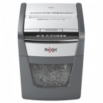 Rexel Optimum AutoFeed+ 50X Paper Shredder Cross cut shredding 4x28mm P-4 20L 55dB, Grey/Black