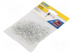 Rivet | aluminium | Rivet diam: 3.2mm | L.rivet: 8mm | 100pcs.