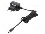 Power supply: switching | mains,plug-in | 24VDC | 0.25A | 6W | 82%
