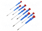 Screwdriver: precision-set | precision | Phillips | 8pcs.