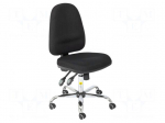 Chair | ESD | Seat dim: 430x455mm | Back dim: 500x440mm | 505&divide;635mm