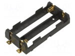 Holder | 18650 | Batt.no: 2 | PCB,SMT