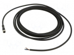 Cable: for sensors/automation | M8 | PIN: 4 | straight | 10m | plug | 4A