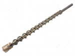 Drill bit | for concrete | &Oslash;: 32mm | L: 570mm | SDS-MAX