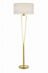 Trio Paris II stāvlampa E27 matt brass  400200108 4017807378320