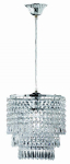 Trio Orient chandelier 25 cm E27 chrome gaismeklis R1147-06 4017807149289