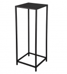 Mirrors&More Vera side galdiņ&scaron; 31x31x80 cm melns 2090202 4251820308609