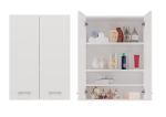 Topeshop POLA MINI DD BIEL bathroom storage cabinet White