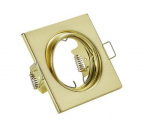 Trio Jura recessed spotlight GU10 matt brass square gaismeklis 650000108 4017807376241