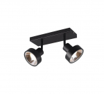 Trio-Lighting Leon 2-pc GU10 matt black virziena gaismeklis