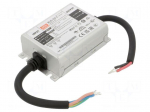 Power supply: switching | LED | 20W | 32.4&divide;54VDC | 350mA | 90&divide;305VAC