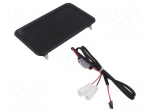 Accessories: inductance charger | INBAY | black | 15W | 12VDC | W: 100mm