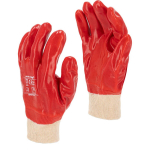 T&ouml;&ouml;riistad ja m&otilde;&otilde;teseadmed // Lisaseadmed lihvijatele, puuridele ja kruvikeerajatele // Rękawice pvc czerw. l240110p, 12 par, "10", ce, lahti