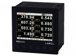 Meter: network parameters | digital,mounting | LCD TFT 3,5" | 1A,5A