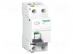 RCBO breaker | Inom: 25A | Ires: 30mA | Max surge current: 3kA | IP20