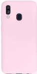 Back panel cover Evelatus Samsung Galaxy A40 Nano Silicone Case Soft Touch TPU Beige