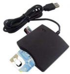 Converter Transcend  SMART CARD READER USB PC/SC Black