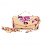 Case universal pocket Evelatus Universal Either Wallet Flower Beige