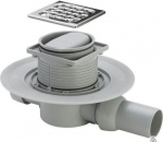 Trap with horizontal drain, non-drying D50 Viega