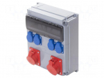 Electric switchboard | IP54 | wall mount | No.of mod: 14