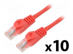 Patch cord | U/UTP | Cat: 5e | RJ45 plug,both sides | stranded | CCA | 2m