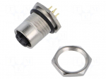 Connector: M12 | socket | female | PIN: 4