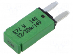Fuse: thermal | 30A | 14VDC | automotive | 12.45mm | E72