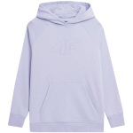 Women's sweatshirt 4F F0765 light purple 4FAW23TSWSF0765 52S M