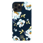 Back panel cover Kingxbar  Blue \\ Flowers