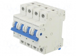 Circuit breaker | 230/400VAC | Inom: 20A | Poles: 3+N | Charact: C | 6kA
