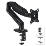 Maclean Monitor Mount, Gas Spring, 13"-27", 8 kg, Black, MC-860