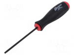 Screwdriver: standard | hex key,spherical | HEX 3mm