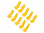 Markers | yellow | 10pcs | for pliers | KNIPEX Comfort,KNIPEXtend