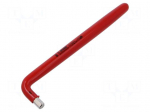 Wrench: hex key | insulated | HEX 8mm | Overall len: 206mm
