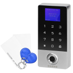 Uued tooted // Zamek szyfrowy dotykowy z czytnikiem kart i brelok&oacute;w zbliżeniowych oraz czytnikiem linii papilarnych, Wi-Fi, IP68, 1 przekaźnik 3A, Powered by Tuya