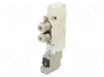 Electromagnetic valve | 1.5&divide;7bar | 5/2 monostable | aluminium | IP65