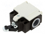 Limit switch | metal roller &Oslash;14mm | NC x2 | 10A | M20 | IP65 | -25&divide;70&deg;C
