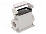 Enclosure for connectors: HDC | size 10B | Han&reg; HMC | IP65 | M25
