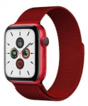 Strap iLike Apple Magnetic Strap Watch 7 7/8 41mm Magnetic Band Bracelet Bracelet Red