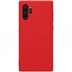 Back panel cover Nillkin Samsung Galaxy Note 10 Plus Rubber Wrapped Protective Cover Red