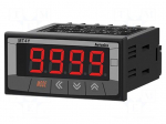 Meter | DC voltage | 100&divide;240VAC | on panel | MT4Y | Display: LED | 14.2mm