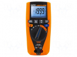 Digital multimeter | LCD | VDC: 0&divide;999.9V | VAC: 0&divide;999.9V | True RMS AC